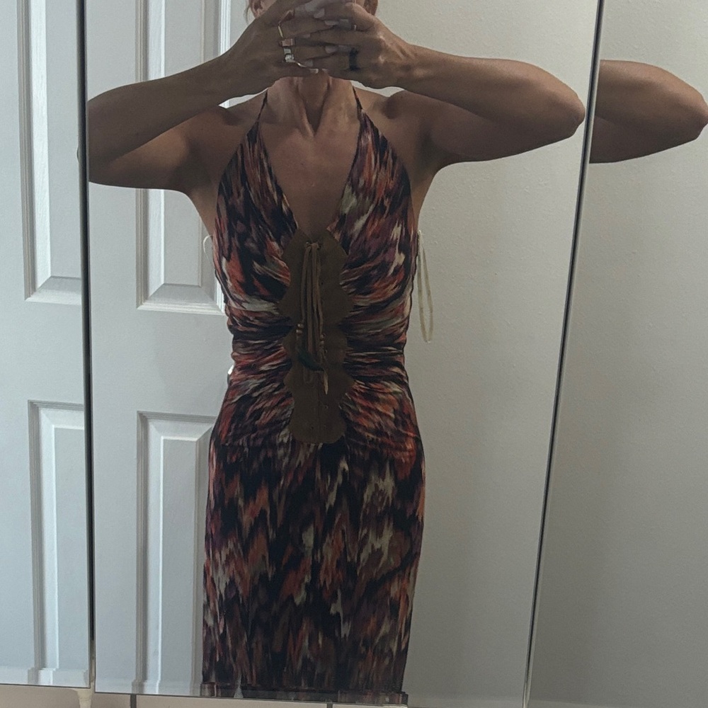 Sky tribal dress